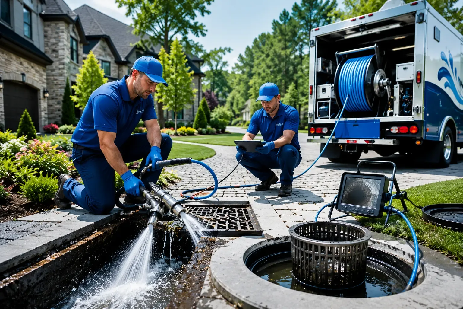 Local outdoor drain cleaning professionals in Luling, TX